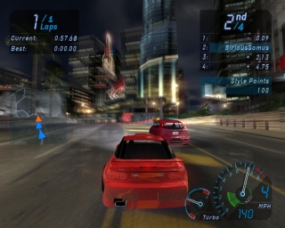 Скріншот 10 - огляд комп`ютерної гри Need for Speed: Underground