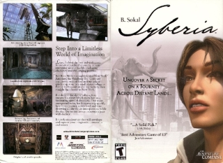 Скріншот 1 - огляд комп`ютерної гри Syberia