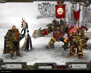 Скріншот 2 - огляд комп`ютерної гри Warhammer 40000: Dawn of War – Winter Assault