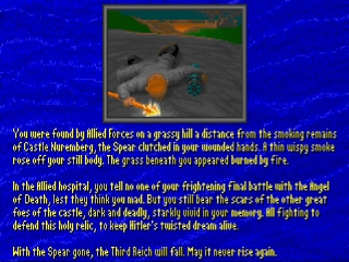 Скріншот 13 - огляд комп`ютерної гри Wolfenstein 3D: Spear of Destiny