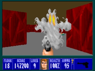 Скріншот 10 - огляд комп`ютерної гри Wolfenstein 3D: Spear of Destiny
