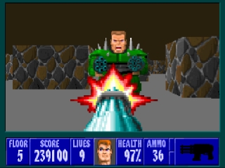 Скріншот 4 - огляд комп`ютерної гри Wolfenstein 3D: Spear of Destiny