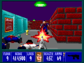 Скріншот 5 - огляд комп`ютерної гри Wolfenstein 3D: Spear of Destiny